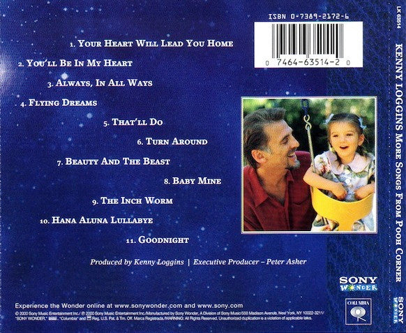 Kenny Loggins : More Songs From Pooh Corner (CD, Album)