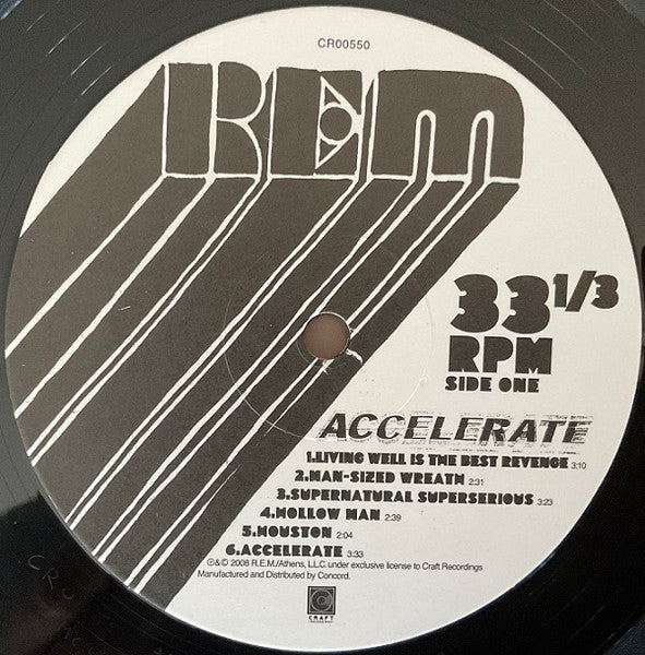 R.E.M. : Accelerate (LP, Album, RE, 180)