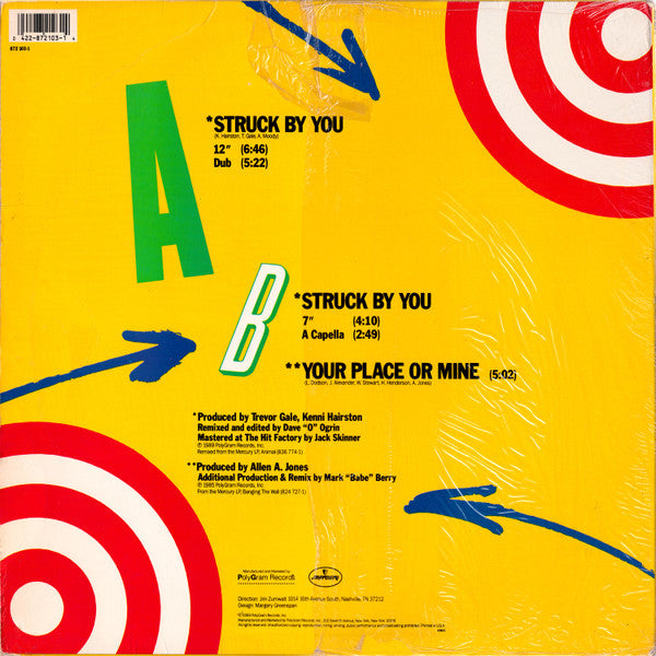 Bar-Kays : Struck By You (12")