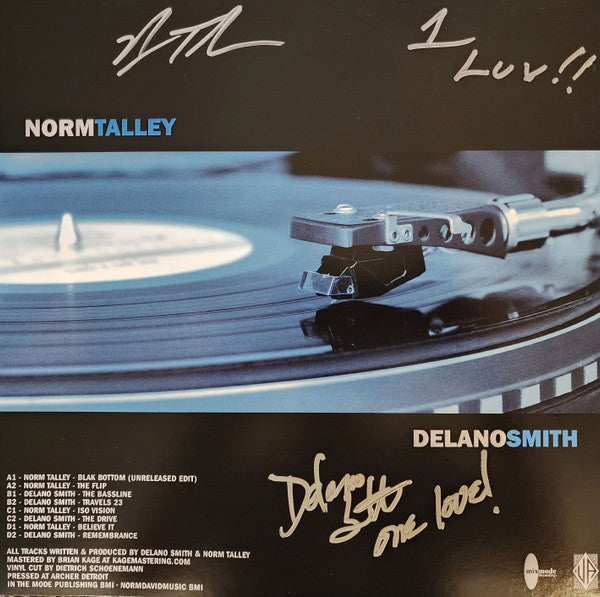 Delano Smith / Norm Talley : Straight Up No Chaser (2xLP, Album)