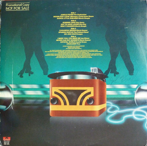 Various : Steppin' Out - Disco's Greatest Hits (2xLP, Comp, Mixed, Promo)