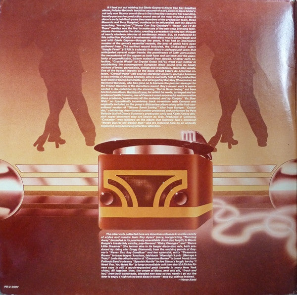 Various : Steppin' Out - Disco's Greatest Hits (2xLP, Comp, Mixed, Promo)