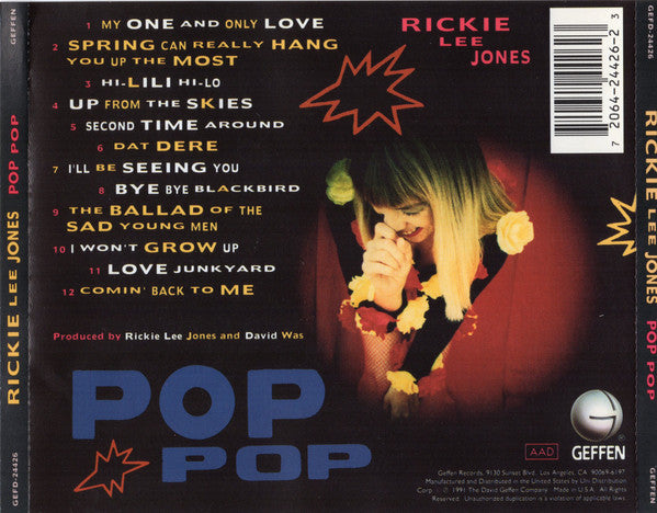 Rickie Lee Jones : Pop Pop (CD, Album)