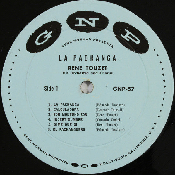 René Touzet : La Pachanga (LP, Mono)