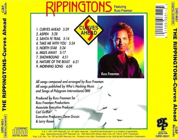 Rippingtons* Featuring Russ Freeman (2) : Curves Ahead (CD)