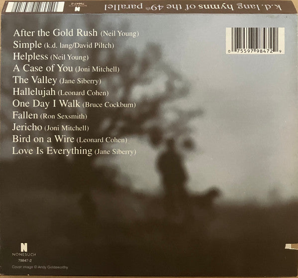 k.d. lang : Hymns Of The 49th Parallel (CD, Album, Com)