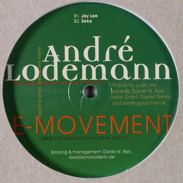 André Lodemann : E - Movement (12")