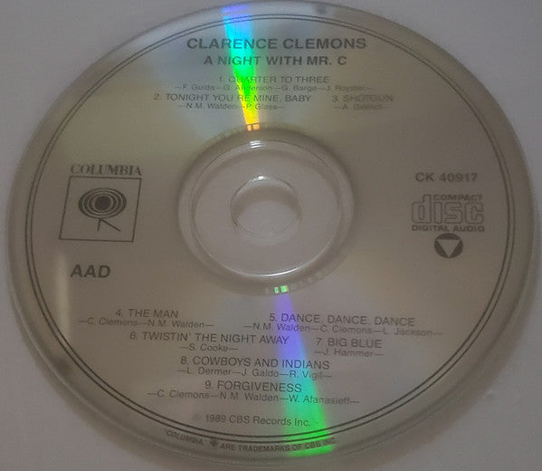 Clarence Clemons : A Night With Mr. C (CD, Album)