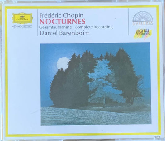 Frédéric Chopin, Daniel Barenboim : Nocturnes (2xCD, Album, RE)