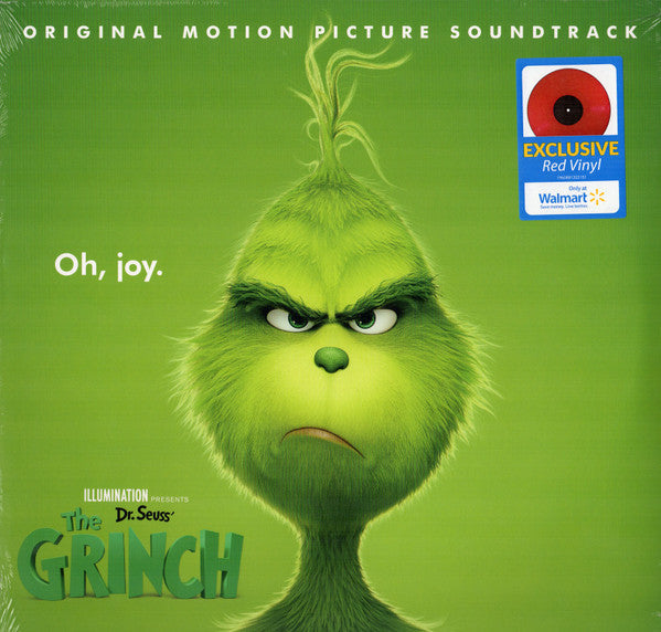 Various : Dr. Seuss' The Grinch (Original Motion Picture Soundtrack) (LP, Album, RE, Red)