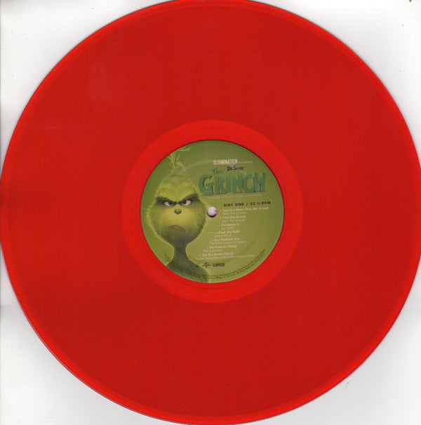 Various : Dr. Seuss' The Grinch (Original Motion Picture Soundtrack) (LP, Album, RE, Red)