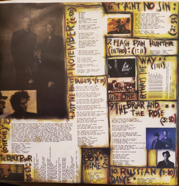 Tom Waits : The Black Rider (LP, Album, RE, RM, 180)