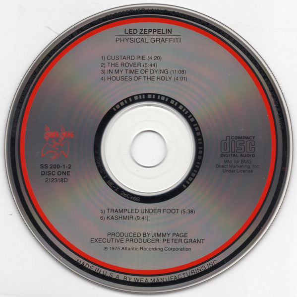 Led Zeppelin : Physical Graffiti (2xCD, Album, Club, RE)