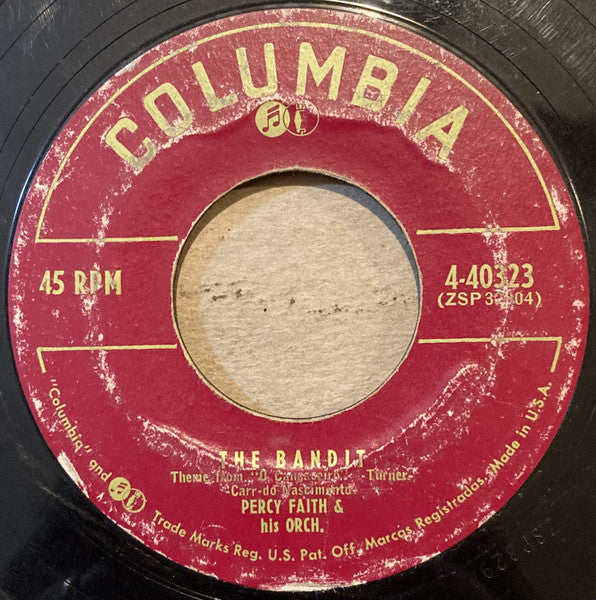 Percy Faith & His Orch.* : Rainfall / The Bandit (7", Ter)