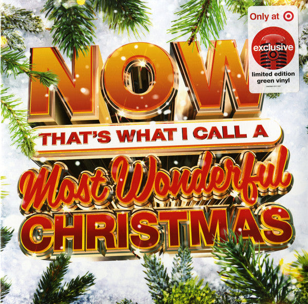 Various : Now That's What I Call A Most Wonderful Christmas (LP, Comp, Ltd, Gre)