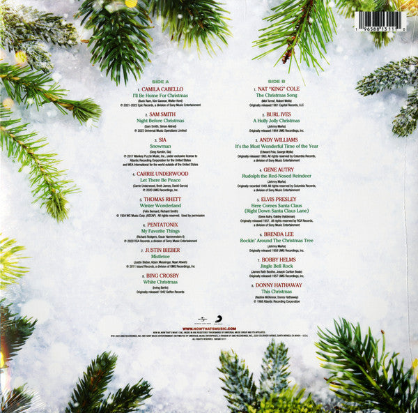 Various : Now That's What I Call A Most Wonderful Christmas (LP, Comp, Ltd, Gre)