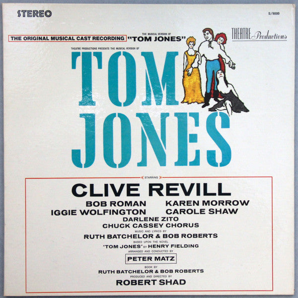 Original Musical Cast* : Tom Jones (LP, Gat)