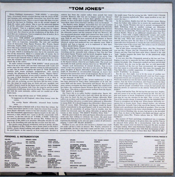 Original Musical Cast* : Tom Jones (LP, Gat)