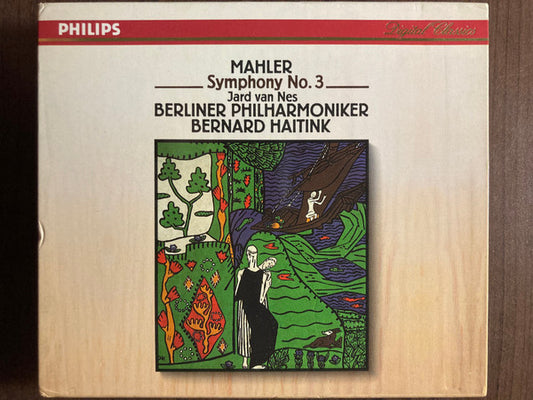 Mahler*, Jard Van Nes, Berliner Philharmoniker, Bernard Haitink : Symphony No. 3 (2xCD, Album, RE, PMD)