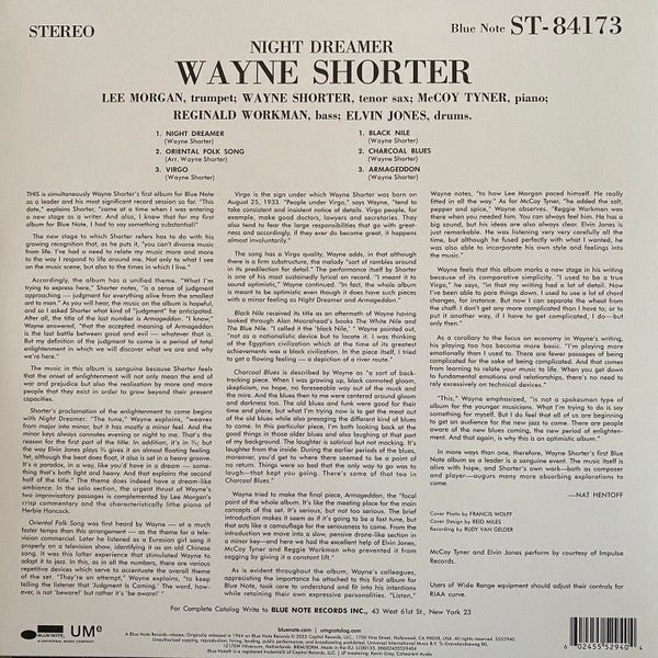 Wayne Shorter : Night Dreamer (LP, Album, RE, 180)