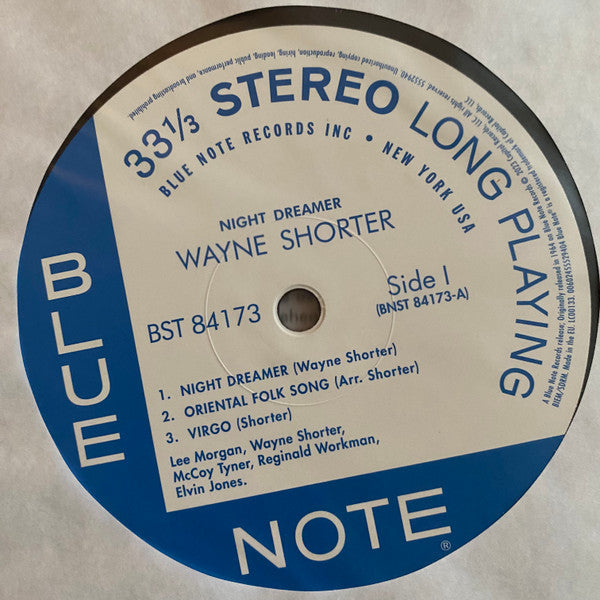 Wayne Shorter : Night Dreamer (LP, Album, RE, 180)