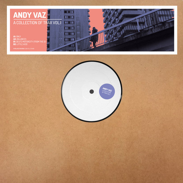 Andy Vaz : A Collection Of Trax Vol. 1 (12", EP, Maxi, Ltd, W/Lbl)