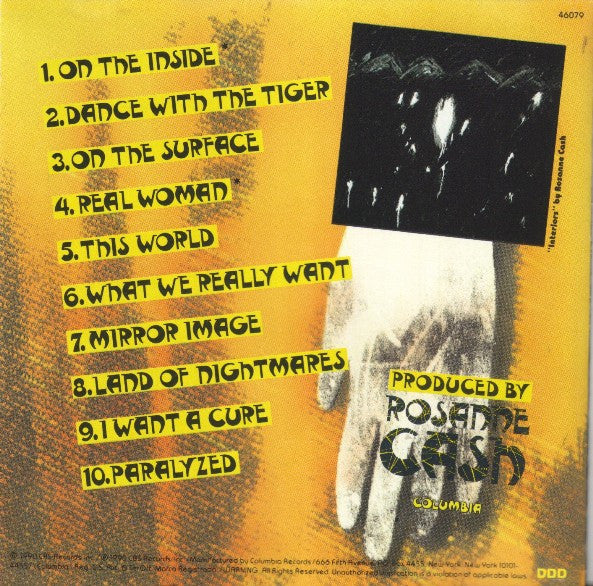 Rosanne Cash : Interiors (CD, Album)