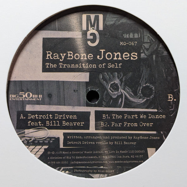 RayBone Jones : The Transition Of Self (12")