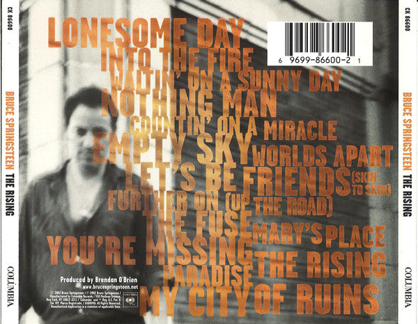 Bruce Springsteen : The Rising (CD, Album)