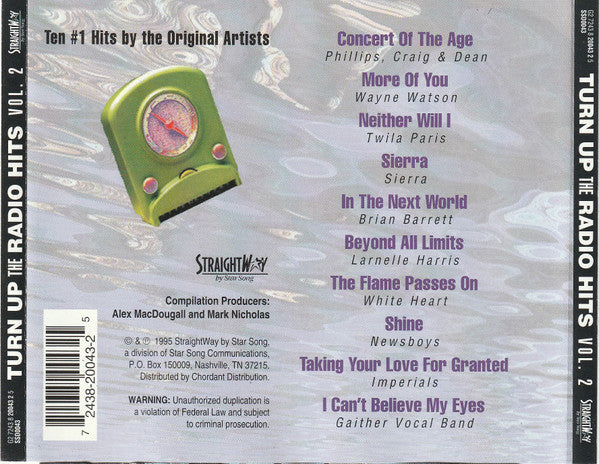 Various : Turn Up The Radio Hits Vol. 2 (CD, Comp, Club)