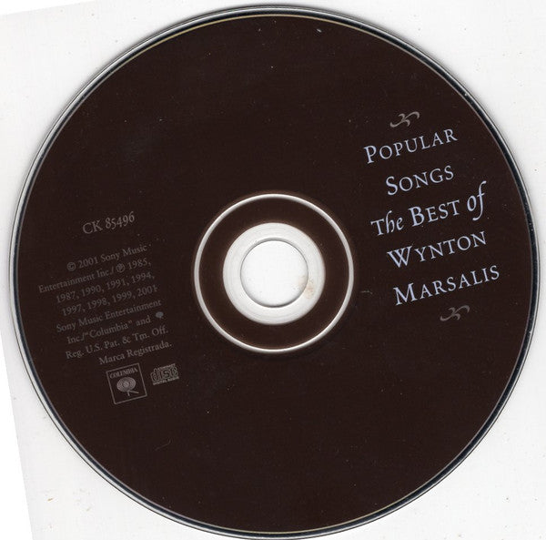 Wynton Marsalis : Popular Songs: The Best Of Wynton Marsalis (CD, Album, Comp)