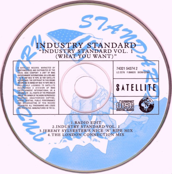 Industry Standard (2) : Industry Standard Vol. 1 (What You Want) (CD, Single)