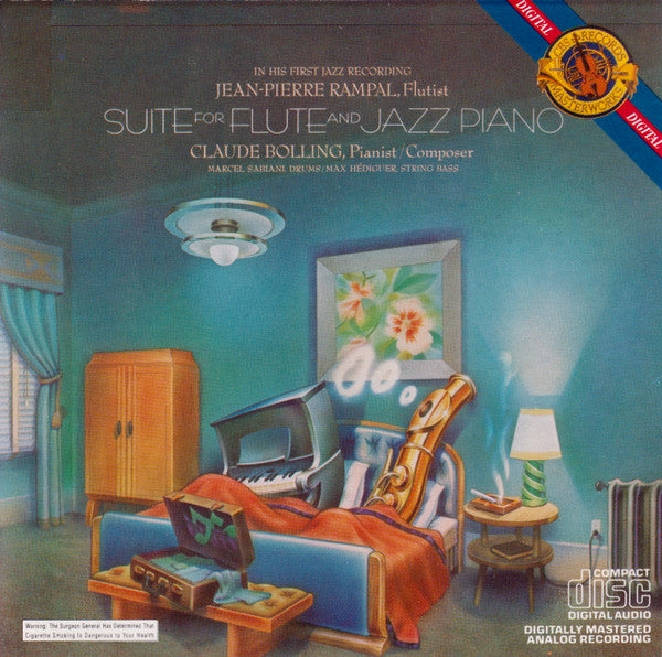 Jean-Pierre Rampal, Claude Bolling : Suite For Flute And Jazz Piano (CD, Album, RE)
