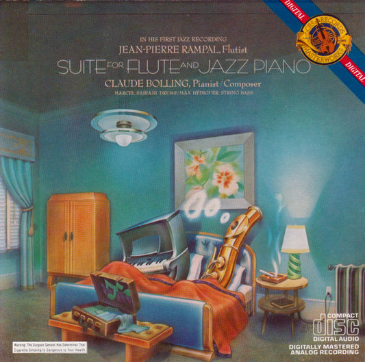 Jean-Pierre Rampal, Claude Bolling : Suite For Flute And Jazz Piano (CD, Album, RE)