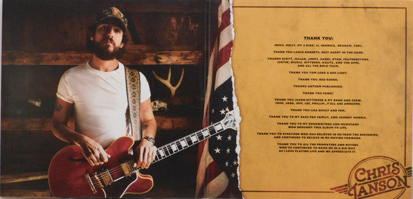 Chris Janson : The Outlaw Side Of Me (2xLP, Album, Gat)