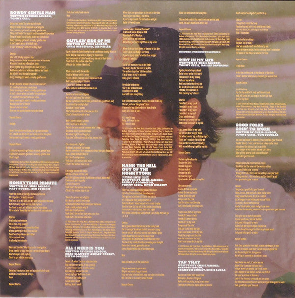 Chris Janson : The Outlaw Side Of Me (2xLP, Album, Gat)