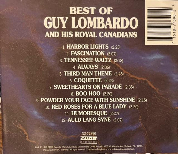 Guy Lombardo And His Royal Canadians : Best Of Guy Lombardo And His Royal Canadians (CD, Comp)