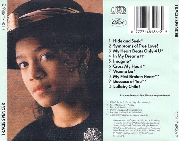 Tracie Spencer : Tracie Spencer (CD, Album, San)