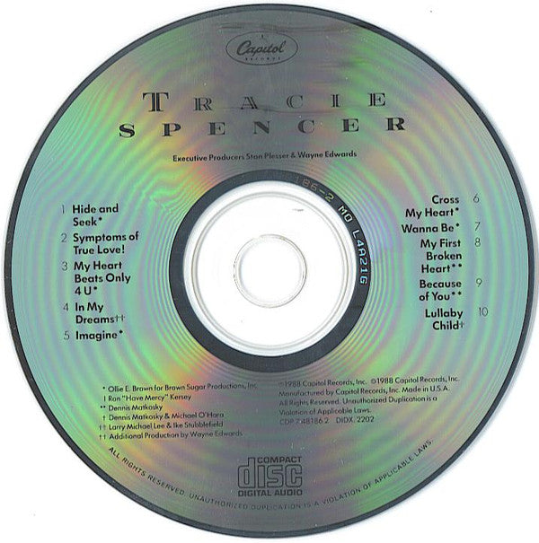 Tracie Spencer : Tracie Spencer (CD, Album, San)