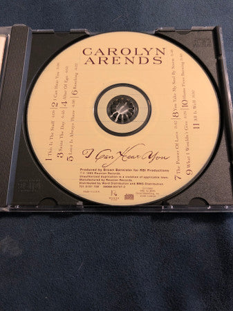 Carolyn Arends : I Can Hear You (CD, Album, Club)