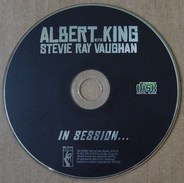 Albert King With Stevie Ray Vaughan : In Session... (CD, Album, RE + DVD-V + Dlx)