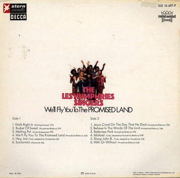 The Les Humphries Singers* : We'll Fly You To The Promised Land (LP, Album)