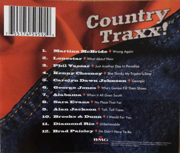 Various : Country Traxx (CD, Comp)