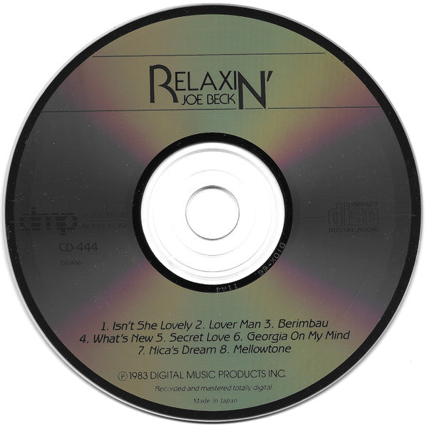 Joe Beck : Relaxin' (CD, Album, CSR)