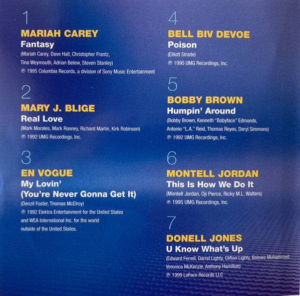 Various : Now That’s What I Call Music! ‘90s R&B (CD, Comp)