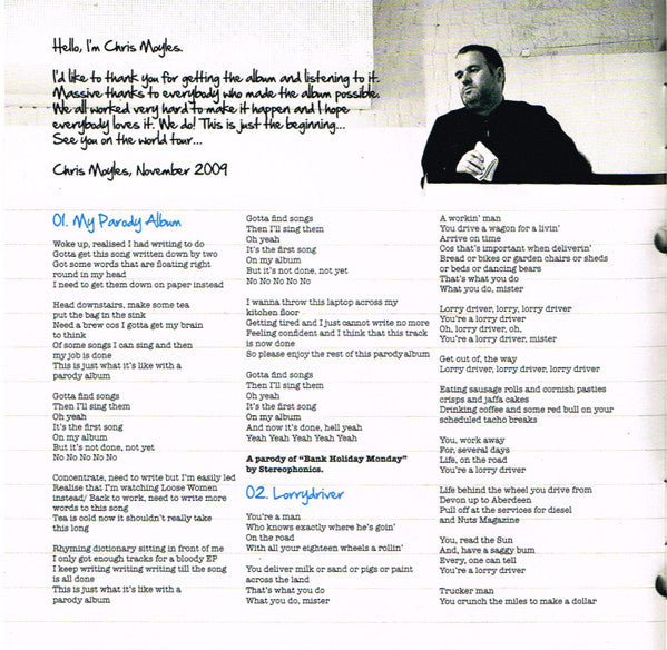 Chris Moyles : The Parody Album (CD, Album)