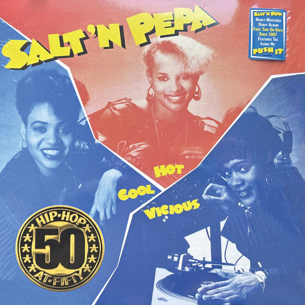 Salt 'N' Pepa : Hot Cool Vicious (LP, Album, RE, Blu)