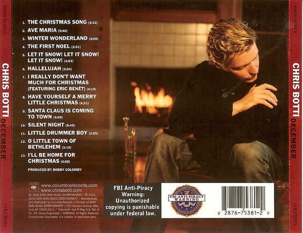 Chris Botti : December (CD, Album, RE)