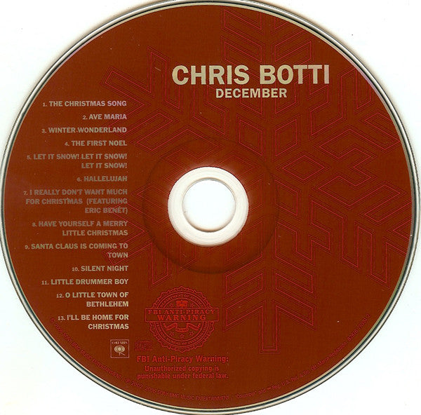 Chris Botti : December (CD, Album, RE)