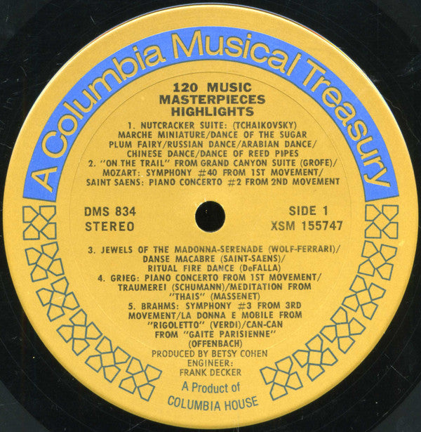 Various : 120 Music Masterpieces (2xLP, Comp)